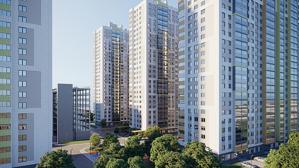 1-к квартира, 42 м², 30/32 эт., ЖК «Некрасовский» с. К, Уфа, улица Софьи Перовской, 22