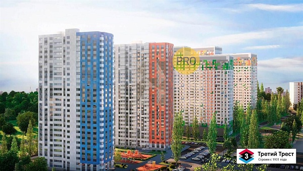 Студия, 26 м², 1/23 эт., ЖК «Республика» Студия, 26 м², 1/23 эт., ЖК «Республика»