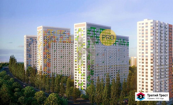 Студия, 26 м², 1/23 эт., ЖК «Республика» Студия, 26 м², 1/23 эт., ЖК «Республика»