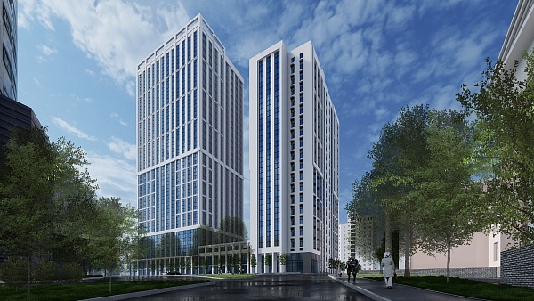 2-к квартира, 70 м², 16/32 эт., Комплекс апартаментов «CENTRAL PARK II»