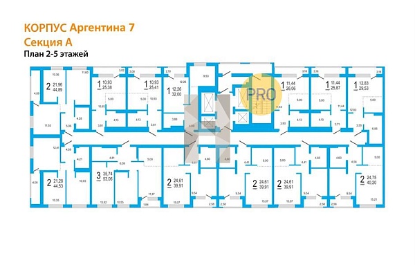 Студия, 26 м², 2/23 эт., 
 ЖК «Республика»