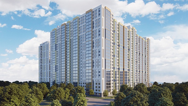 1-к квартира, 38 м², 16/24 эт., ЖК «Некрасовский» с. АБВ, Уфа, Некрасовский переулок, 38