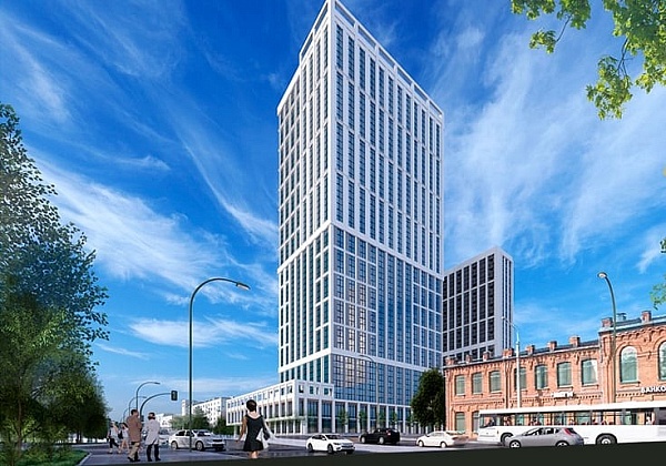 1-к квартира, 40 м², 4/32 эт., Комплекс апартаментов «CENTRAL PARK II», Уфа, Революционная улица, 39/3 1-к квартира, 40 м², 4/32 эт., Комплекс апартаментов «CENTRAL PARK II», Уфа, Революционная улица, 39/3