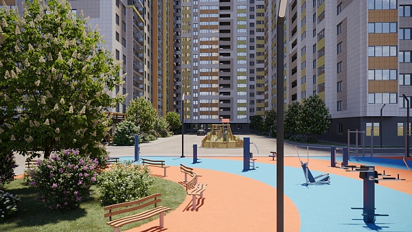 Студия, 29 м², 14/24 эт., ЖК «Некрасовский» с. АБВ Студия, 29 м², 14/24 эт., ЖК «Некрасовский» с. АБВ