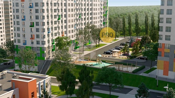 Студия, 26 м², 1/23 эт., ЖК «Республика» Студия, 26 м², 1/23 эт., ЖК «Республика»