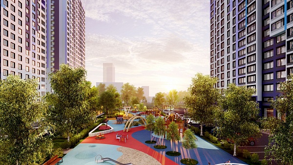 1-к квартира, 42 м², 20/25 эт., 
 ЖК «Волна»