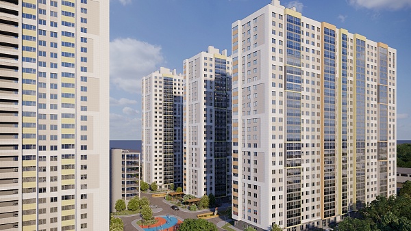 Студия, 42 м², 3/26 эт., ЖК «Некрасовский» с. АБВ Студия, 42 м², 3/26 эт., ЖК «Некрасовский» с. АБВ