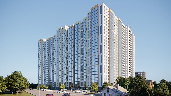Студия, 29 м², 17/24 эт., ЖК «Некрасовский» с. АБВ Студия, 29 м², 17/24 эт., ЖК «Некрасовский» с. АБВ