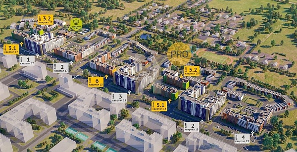 2-к, 56 м², 5/5 эт.,
ЖК «Город Природы» 2-к, 56 м², 5/5 эт.,
ЖК «Город Природы»